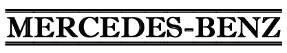 MERCEDES - BENZ